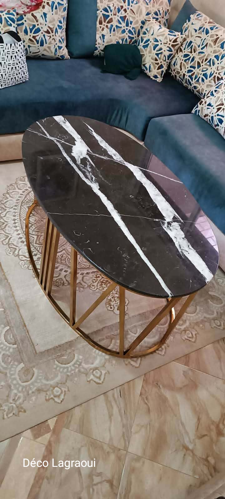 Table en inox moderne Dori